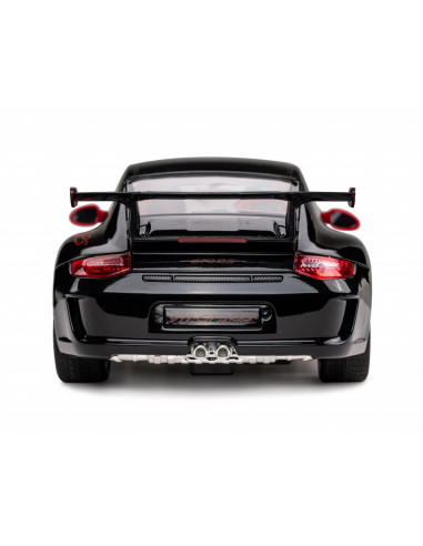 Masina Cu Telecomanda Porsche Gt3 Negru Cu Scara 1 La