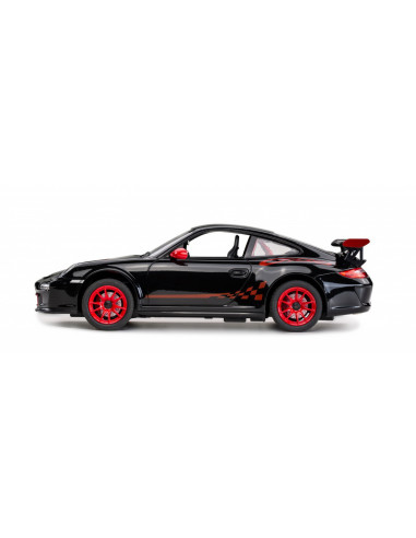 Masina Cu Telecomanda Porsche Gt3 Negru Cu Scara 1 La