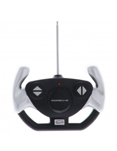 Masina Cu Telecomanda Porsche Gt3 Negru Cu Scara 1 La