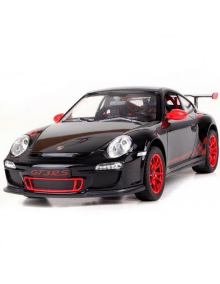 Masina Cu Telecomanda Porsche Gt3 Negru Cu Scara 1 La