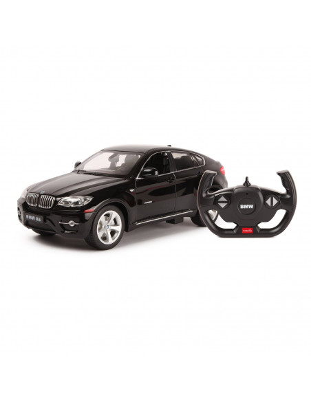 Masina Cu Telecomanda Bmw X6 Negru Cu Scara 1 La