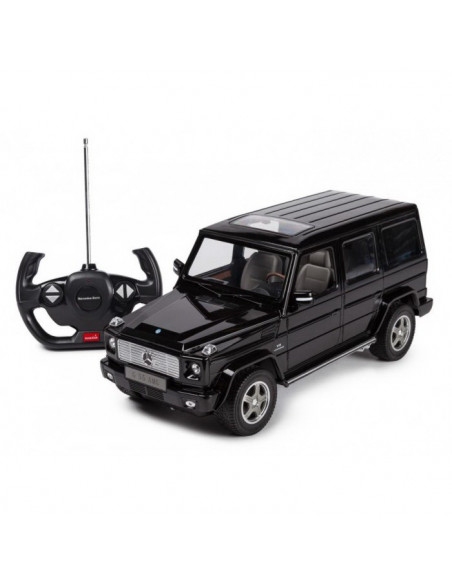 Masina Cu Telecomanda Mercedes-benz G55 Negru Cu Scara 1 La