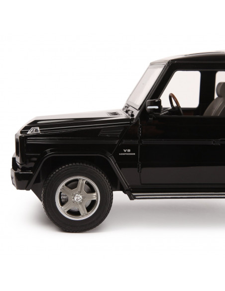 Masina Cu Telecomanda Mercedes-benz G55 Negru Cu Scara 1 La