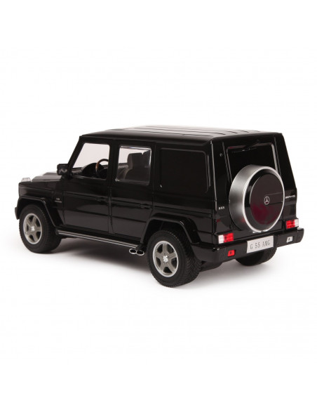 Masina Cu Telecomanda Mercedes-benz G55 Negru Cu Scara 1 La