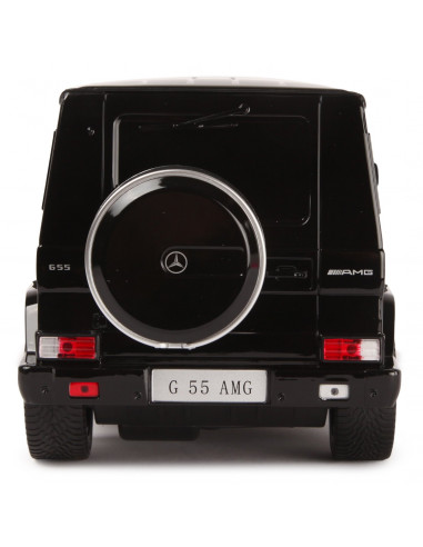 Masina Cu Telecomanda Mercedes-benz G55 Negru Cu Scara 1 La