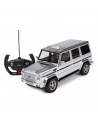 Masina Cu Telecomanda Mercedes-benz G55 Argintiu Cu Scara 1 La