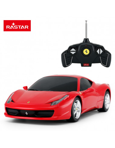 Masina Cu Telecomanda Ferrari 458 Italia Scara 1 La 18,Ras53400