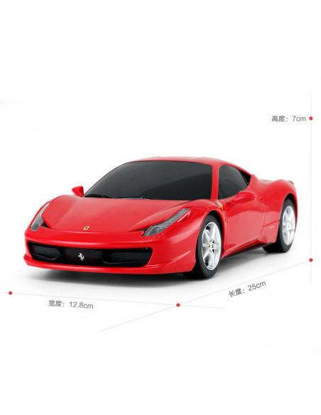 Masina Cu Telecomanda Ferrari 458 Italia Scara 1 La 18,Ras53400