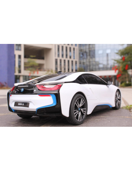 Masina Cu Telecomanda Bmw I8 Scara 1 La 18,Ras59200_Alb