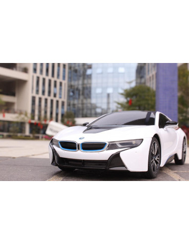 Masina Cu Telecomanda Bmw I8 Scara 1 La 18,Ras59200_Alb