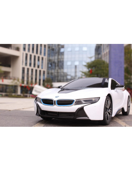 Masina Cu Telecomanda Bmw I8 Scara 1 La 18,Ras59200_Alb