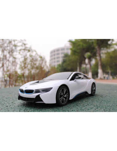 Masina Cu Telecomanda Bmw I8 Scara 1 La 18,Ras59200_Alb
