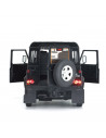Masina Cu Telecomanda Land Rover Defender Negru Cu Scara 1 La