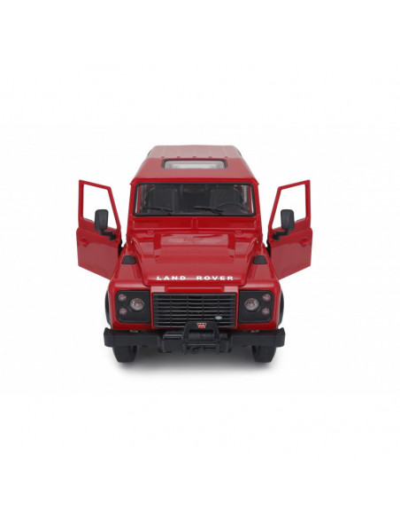 Masina Cu Telecomanda Land Rover Defender Rosu Cu Scara 1 La