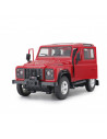 Masina Cu Telecomanda Land Rover Defender Rosu Cu Scara 1 La