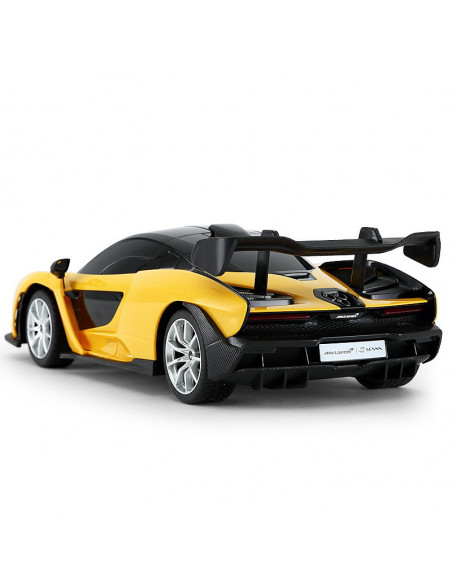 Masina Cu Telecomanda Mclaren Senna Galben Cu Scara 1 La