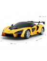 Masina Cu Telecomanda Mclaren Senna Galben Cu Scara 1 La