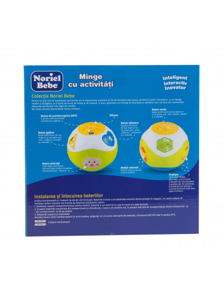Minge Cu Activitati, Jucarie Bebelusi Noriel,Uniq16425