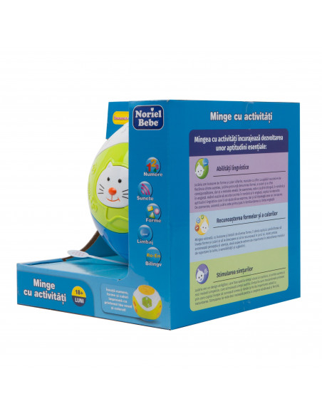 Minge Cu Activitati, Jucarie Bebelusi Noriel,Uniq16425