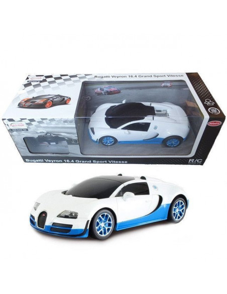 Masina Cu Telecomanda Bugatti Grand Sport Vitesse Alb Cu Scara