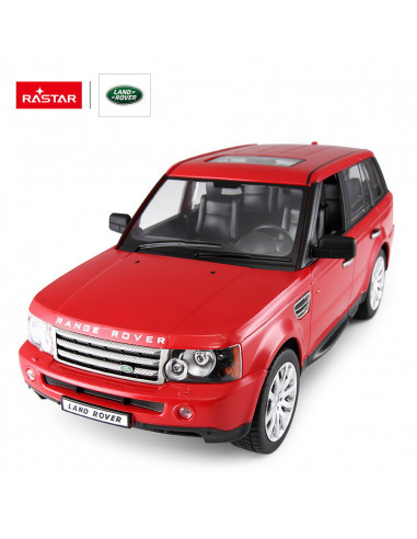 Masina Cu Telecomanda Range Rover Sport Rosu Cu Scara 1 La