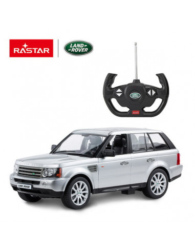 Masina Cu Telecomanda Range Rover Sport Argintiu Cu Scara 1 La