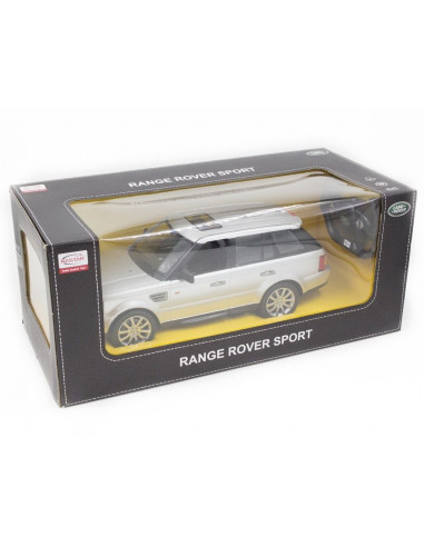 Masina Cu Telecomanda Range Rover Sport Argintiu Cu Scara 1 La