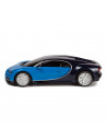 Masina Cu Telecomanda Bugatti Chiron Albastru Cu Scara 1 La