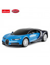 Masina Cu Telecomanda Bugatti Chiron Albastru Cu Scara 1 La
