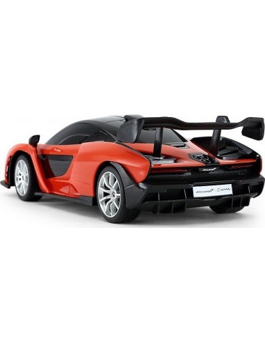 Masina Cu Telecomanda Mclaren Senna Portocaliu Cu Scara 1 La