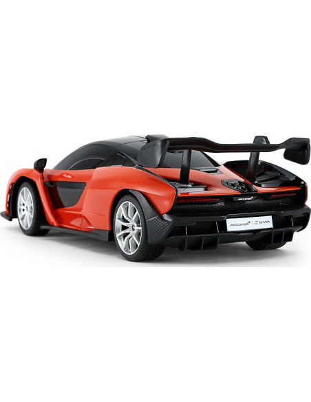 Masina Cu Telecomanda Mclaren Senna Portocaliu Cu Scara 1 La