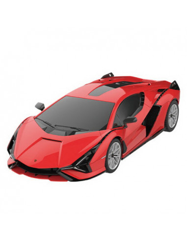 Masina Cu Telecomanda Lamborghini Sian Rosu Cu Scara 1 La