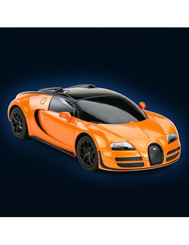 Masina Cu Telecomanda Bugatti Grand Sport Vitesse Portocaliu Cu