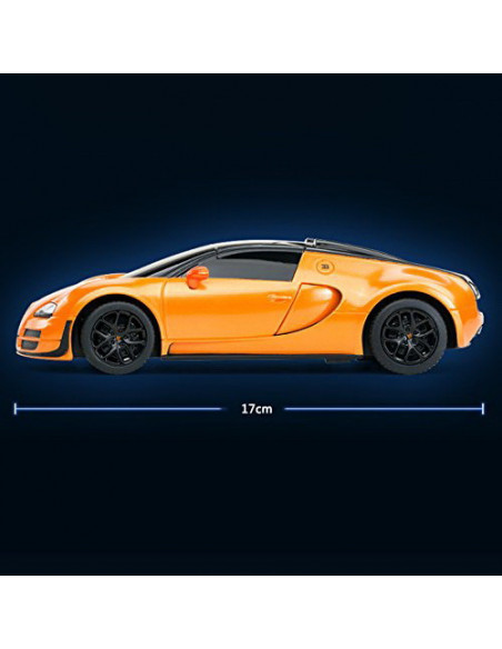 Masina Cu Telecomanda Bugatti Grand Sport Vitesse Portocaliu Cu