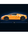 Masina Cu Telecomanda Bugatti Grand Sport Vitesse Portocaliu Cu