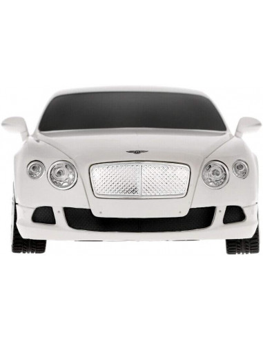 Masina Cu Telecomanda Bentley Continental Gt Alb Cu Scara 1 La