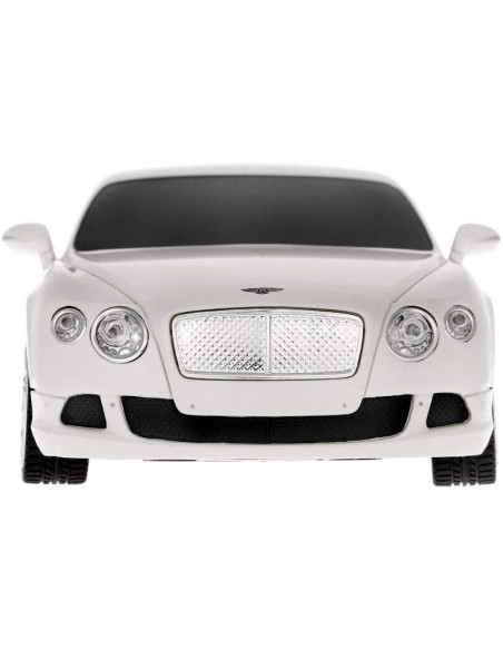 Masina Cu Telecomanda Bentley Continental Gt Alb Cu Scara 1 La