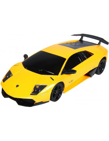 Masina Cu Telecomanda Lamborghini Murcielago Lp670 Galben Cu