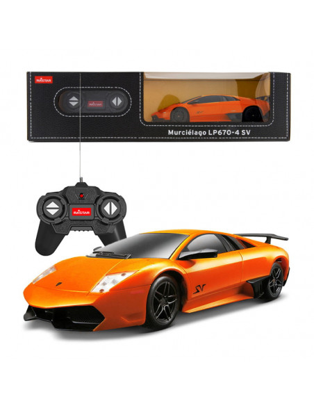 Masina Cu Telecomanda Lamborghini Murcielago Lp670 Portocaliu