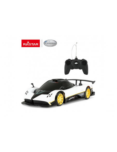Masina Cu Telecomanda Pagani Zonda R Alb Cu Scara 1 La