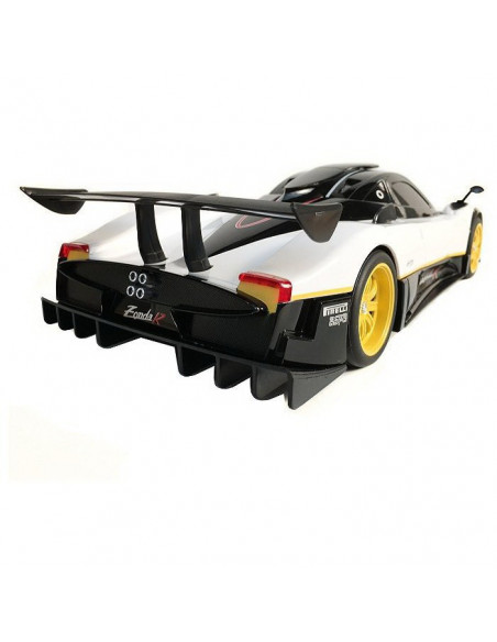 Masina Cu Telecomanda Pagani Zonda R Alb Cu Scara 1 La