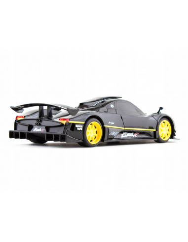Masina Cu Telecomanda Pagani Zonda R Negru Cu Scara 1 La