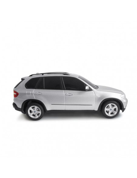 Masina Cu Telecomanda Bmw X5 Argintiu Cu Scara 1 La