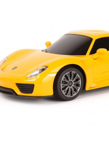 Masina Cu Telecomanda Porsche 918 Spyder Galben Cu Scara 1 La