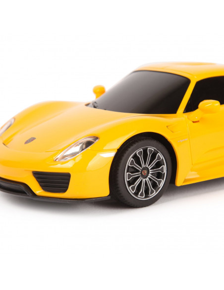 Masina Cu Telecomanda Porsche 918 Spyder Galben Cu Scara 1 La