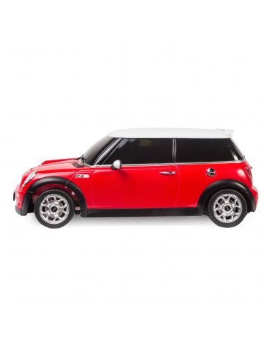 Masina Cu Telecomanda Minicooper Rosu Cu Scara 1 La