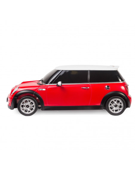 Masina Cu Telecomanda Minicooper Rosu Cu Scara 1 La