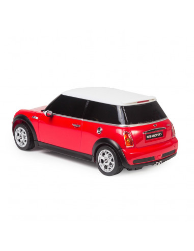 Masina Cu Telecomanda Minicooper Rosu Cu Scara 1 La
