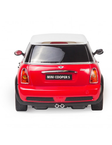 Masina Cu Telecomanda Minicooper Rosu Cu Scara 1 La