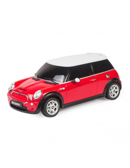 Masina Cu Telecomanda Minicooper Rosu Cu Scara 1 La